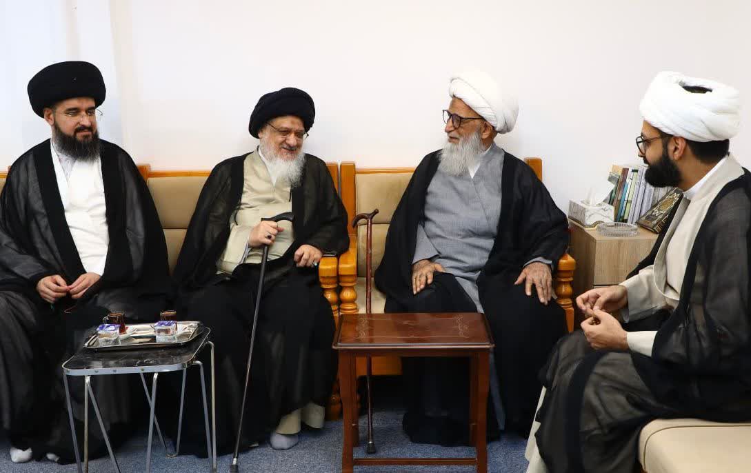 گزارش تصویری دیدارهای آیت الله میلانی با برخی از مراجع معظم و حضرات آیات و حجج اسلام در نجف اشرف