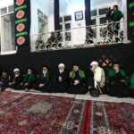دسته عزاداری علما شب عاشورا 1433