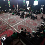 دسته عزاداری علما شب عاشورا 1433