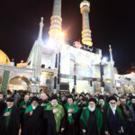 دسته عزاداری علما شب عاشورا 1433