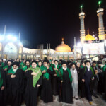 دسته عزاداری علما شب عاشورا 1433