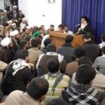 دیدار طلاب اهوازی
