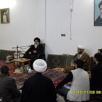 جمعی از طلاب مدرسه معصومیه