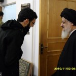 جمعی از طلاب مدرسه معصومیه