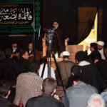 مراسم روضه شهادت حضرت زهرا 1435 هـ.ق