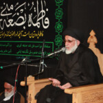 مراسم روضه شهادت حضرت زهرا 1435 هـ.ق