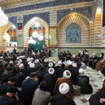 رونمایی از سنگ مزار مرحوم آیت الله العظمی گلپایگانی رونمایی از سنگ مزار مرحوم آیت الله العظمی گلپایگانی - آیت الله میلانی