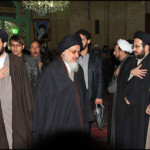 حضور حضرت آیت الله سید علی حسینی میلانی در مراسم تشییع و ختم مرحوم آیت الله سید محمدباقر موحد ابطحی حضور حضرت آیت الله سید علی حسینی میلانی در مراسم تشییع و ختم مرحوم آیت الله سید محمدباقر موحد ابطحی