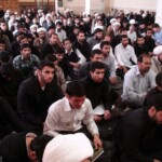 حضور حضرت آیتالله میلانی در مدرسه علمیّه جوادیّه و ایراد سخنرانی حضور حضرت آیتالله میلانی در مدرسه علمیّه جوادیّه و ایراد سخنرانی