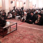 حضور حضرت آیتالله میلانی در مدرسه علمیّه جوادیّه و ایراد سخنرانی حضور حضرت آیتالله میلانی در مدرسه علمیّه جوادیّه و ایراد سخنرانی