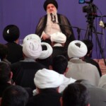 حضور حضرت آیتالله میلانی در مدرسه علمیّه جوادیّه و ایراد سخنرانی حضور حضرت آیتالله میلانی در مدرسه علمیّه جوادیّه و ایراد سخنرانی
