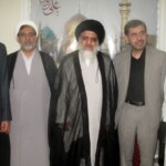 دیدار جمعی از اساتید دانشگاههای اصفهان با حضرت آیتالله میلانی دیدار جمعی از اساتید دانشگاههای اصفهان با حضرت آیتالله میلانی