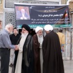 تشییع پیکر استاد حاج محمد رضا فریدونی - آیت الله میلانی