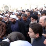 تشییع پیکر استاد حاج محمد رضا فریدونی - آیت الله میلانی