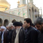 تشییع پیکر استاد حاج محمد رضا فریدونی - آیت الله میلانی
