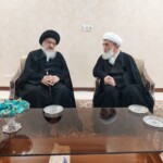 عیادت و دیدار جمعی از حضرات آیات عظام و شخصیت‌ها و اساتید حوزه‌های علمیه با حضرت آیت الله میلانی مدظله العالی