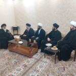 عیادت و دیدار جمعی از حضرات آیات عظام و شخصیت‌ها و اساتید حوزه‌های علمیه با حضرت آیت الله میلانی مدظله العالی
