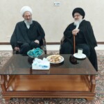 عیادت و دیدار جمعی از حضرات آیات عظام و شخصیت‌ها و اساتید حوزه‌های علمیه با حضرت آیت الله میلانی مدظله العالی