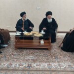 عیادت و دیدار جمعی از حضرات آیات عظام و شخصیت‌ها و اساتید حوزه‌های علمیه با حضرت آیت الله میلانی مدظله العالی