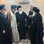 عیادت و دیدار جمعی از حضرات آیات عظام و شخصیت‌ها و اساتید حوزه‌های علمیه با حضرت آیت الله میلانی مدظله العالی