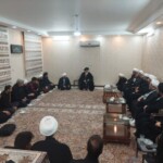 عیادت و دیدار جمعی از حضرات آیات عظام و شخصیت‌ها و اساتید حوزه‌های علمیه با حضرت آیت الله میلانی مدظله العالی