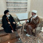 عیادت و دیدار جمعی از حضرات آیات عظام و شخصیت‌ها و اساتید حوزه‌های علمیه با حضرت آیت الله میلانی مدظله العالی