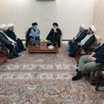 عیادت و دیدار جمعی از حضرات آیات عظام و شخصیت‌ها و اساتید حوزه‌های علمیه با حضرت آیت الله میلانی مدظله العالی