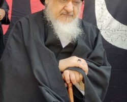 آیت الله میلانی - دسته عزاداری