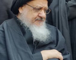 آیت الله میلانی - دسته عزاداری