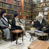 گزارش تصویری دیدارهای آیت الله میلانی با برخی از مراجع معظم و حضرات آیات و حجج اسلام در نجف اشرف