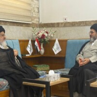 گزارش تصویری دیدارهای آیت الله میلانی با برخی از مراجع معظم و حضرات آیات و حجج اسلام در نجف اشرف