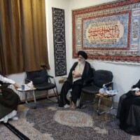 گزارش تصویری دیدارهای آیت الله میلانی با برخی از مراجع معظم و حضرات آیات و حجج اسلام در نجف اشرف