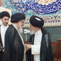 گزارش تصویری دیدارهای آیت الله میلانی با برخی از مراجع معظم و حضرات آیات و حجج اسلام در نجف اشرف