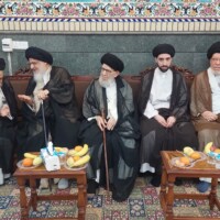 گزارش تصویری دیدارهای آیت الله میلانی با برخی از مراجع معظم و حضرات آیات و حجج اسلام در نجف اشرف