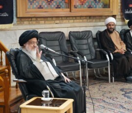 مدرسه امام صادق علیه السلام - آیت الله میلانی