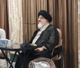 جلسه علمی - آیت الله میلانی